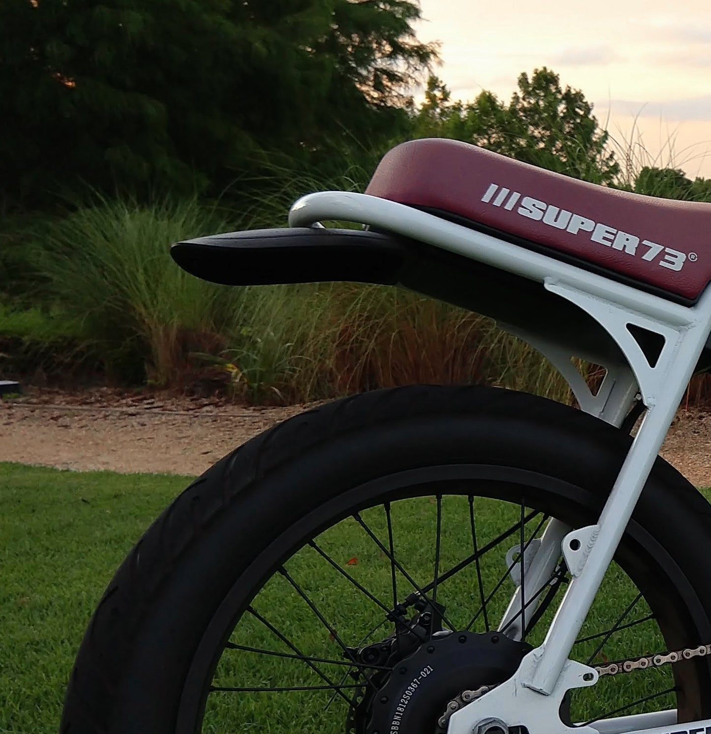 Fender Kit for Super73 Z1 - Nylon Carbon Fiber - Wrinkle Black