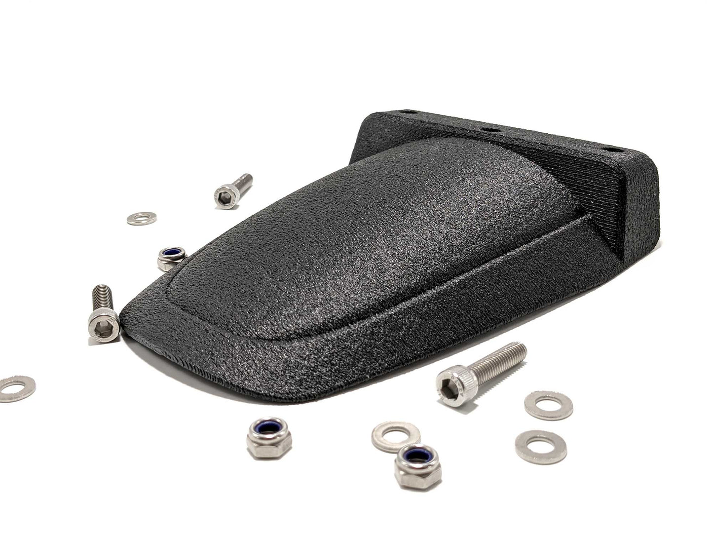 Fender Kit with Integrated Tail Light for Super73 Z1 - Nylon Carbon Fiber - Wrinkle Black
